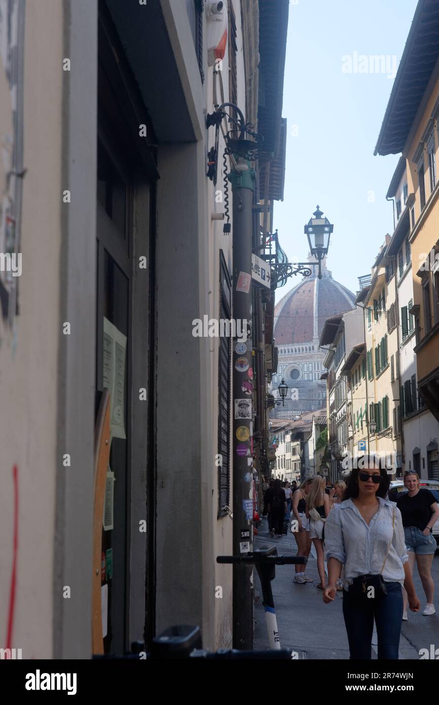 Florence streets, Italy Stock Photo