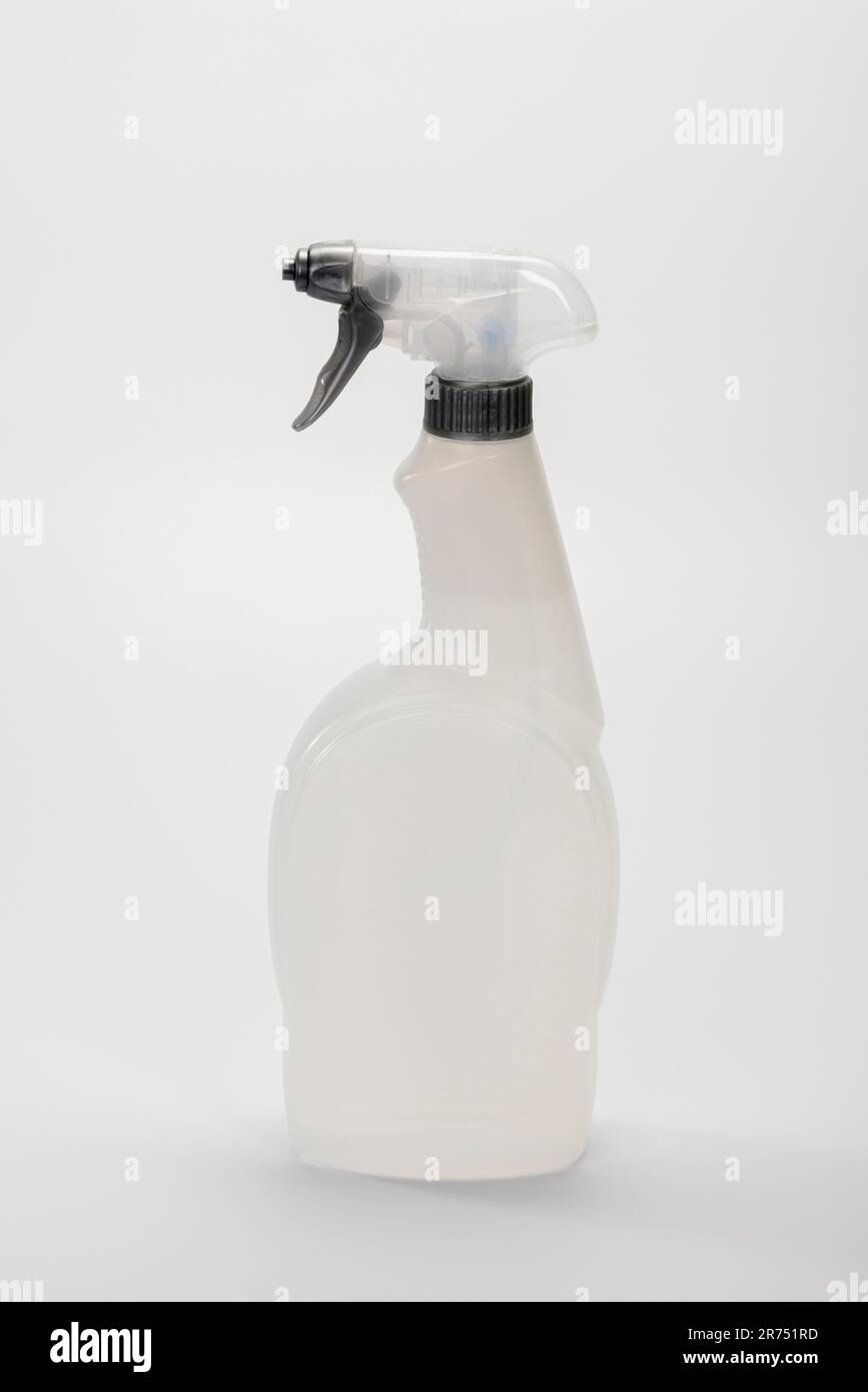 Spray bottle, allpurpose cleaner, white background Stock Photo Alamy