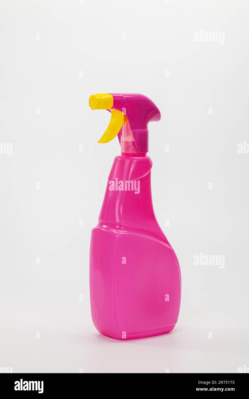 Spray bottle, allpurpose cleaner, white background Stock Photo Alamy