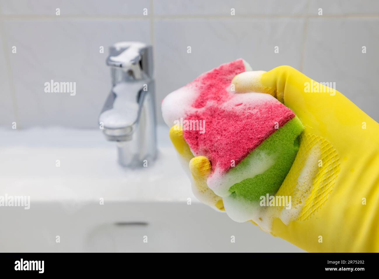 Cleaning foam lather clean hi-res stock photography and images - Alamy