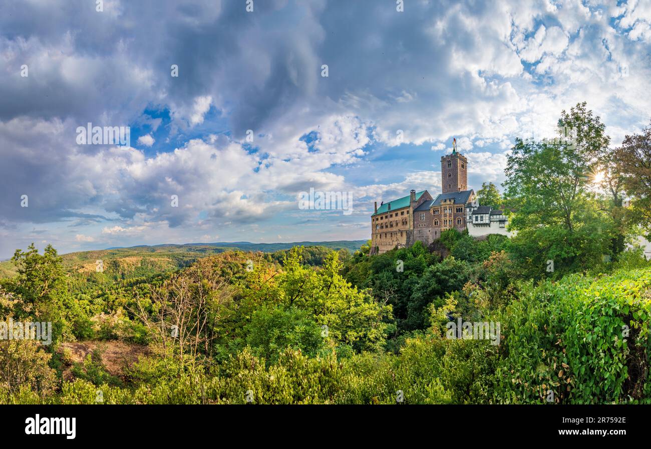 Eisenach, Wartburg Castle in Thuringia, Germany Stock Photo Alamy