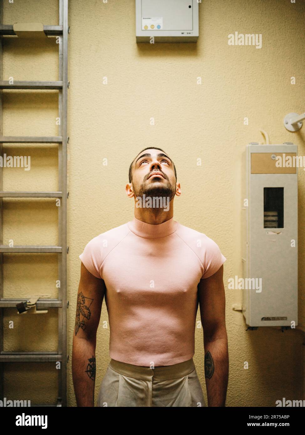 Pink half shirt hi-res stock photography and images - Alamy