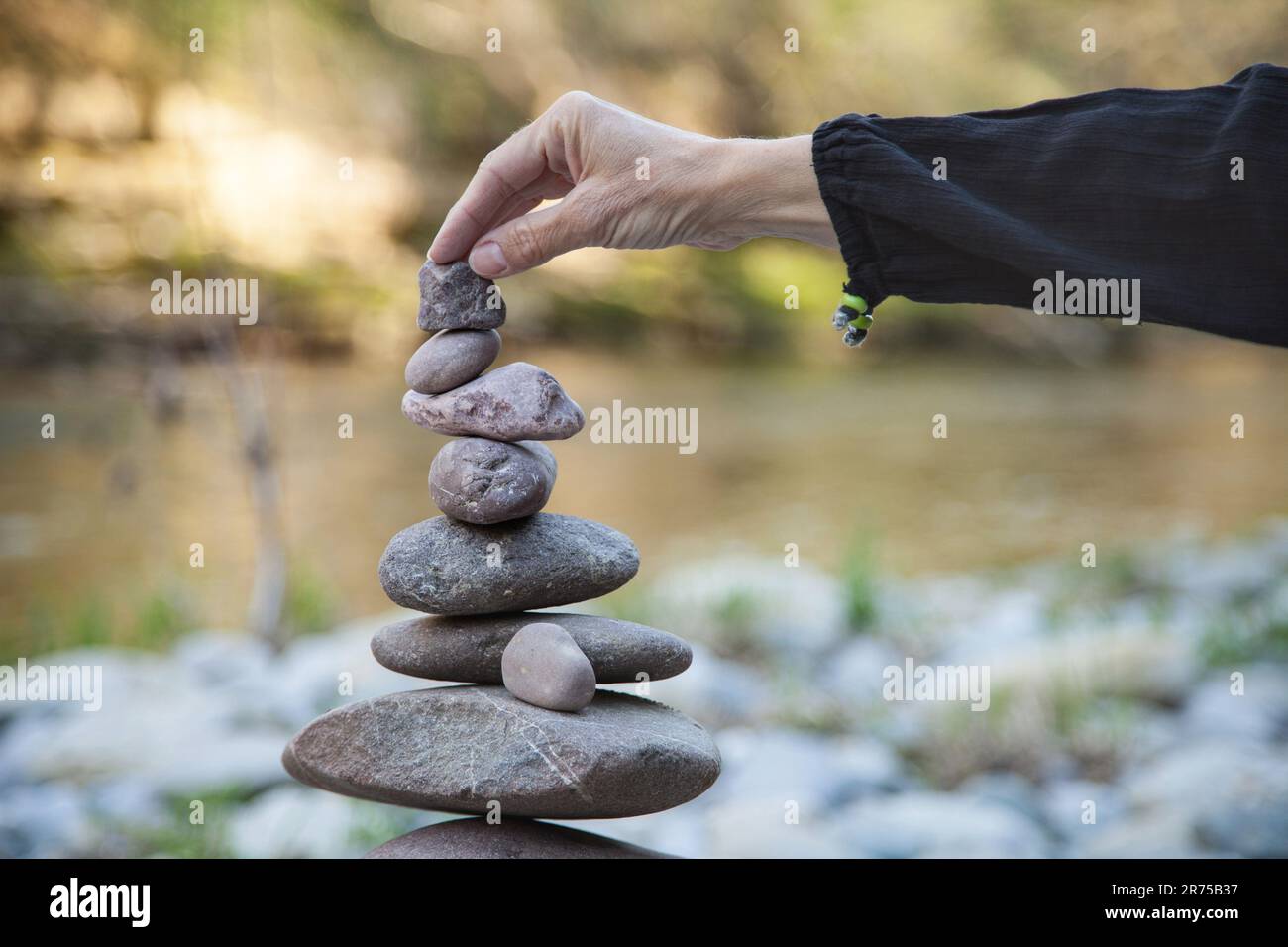Pebble stone towers hi-res stock photography and images - Alamy