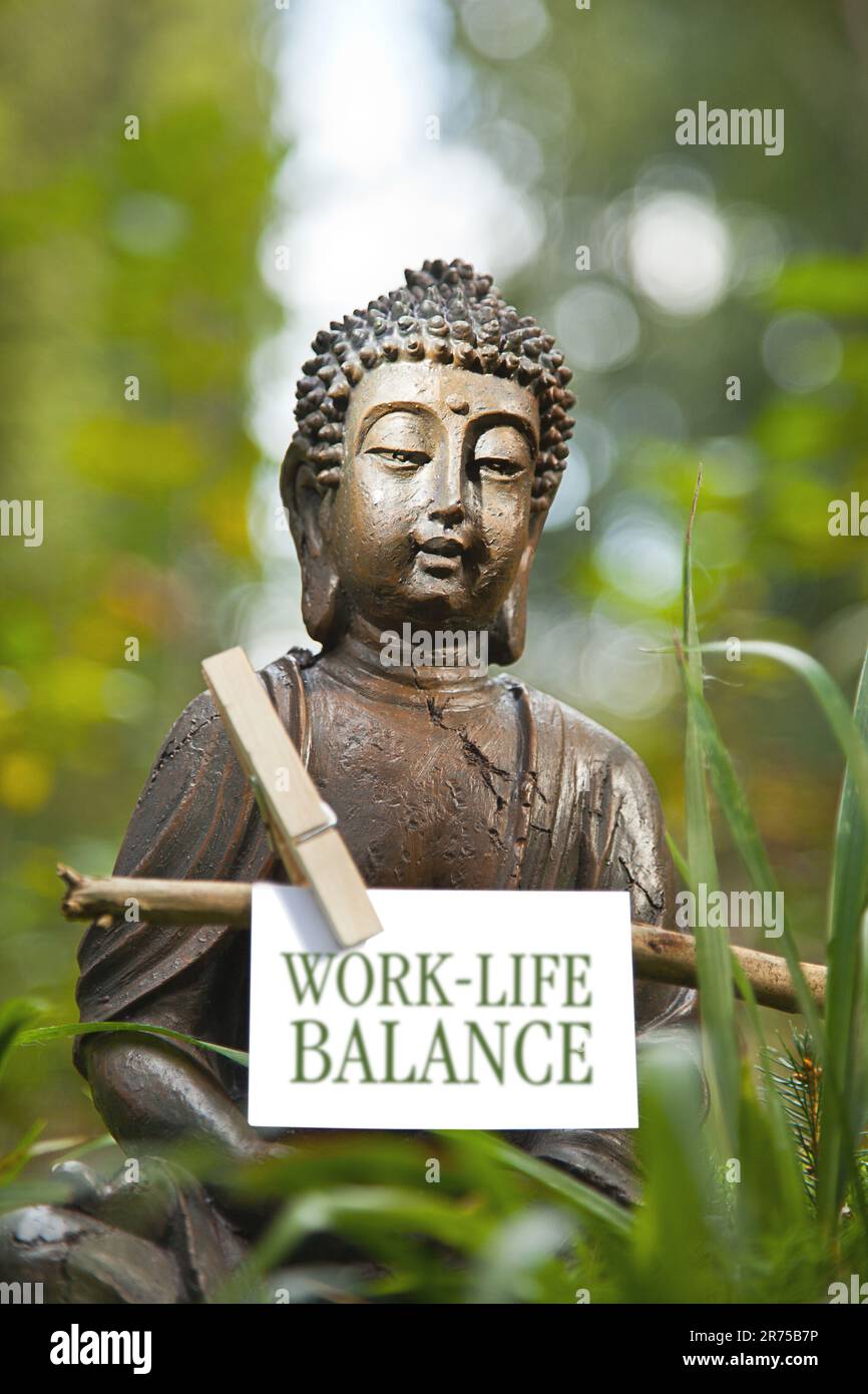 Work life balance sign hi-res stock photography and images - Alamy