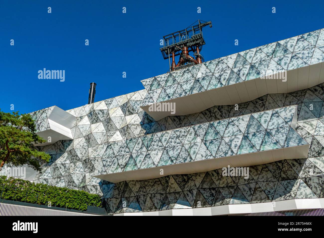 Luxembourg Learning Center in the Belval district, Esch-sur-Alzette ...