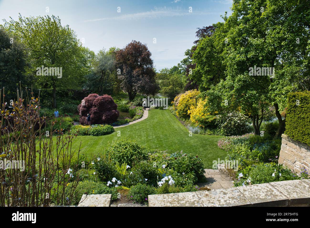 Mount Grace Manor House gardens Stock Photo Alamy