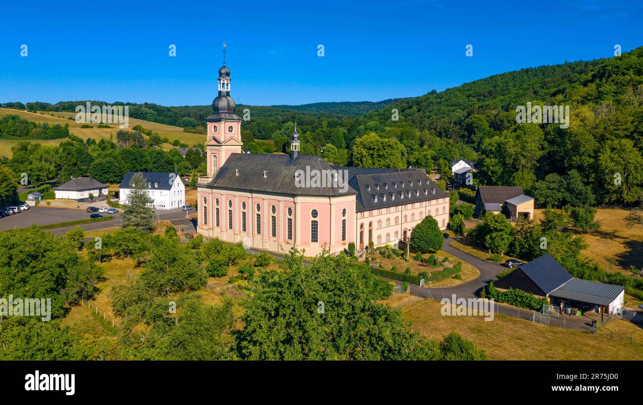 Springiersbach Monastery near Bengel, Eifel, Rhineland-Palatinate, Germany Stock Photo