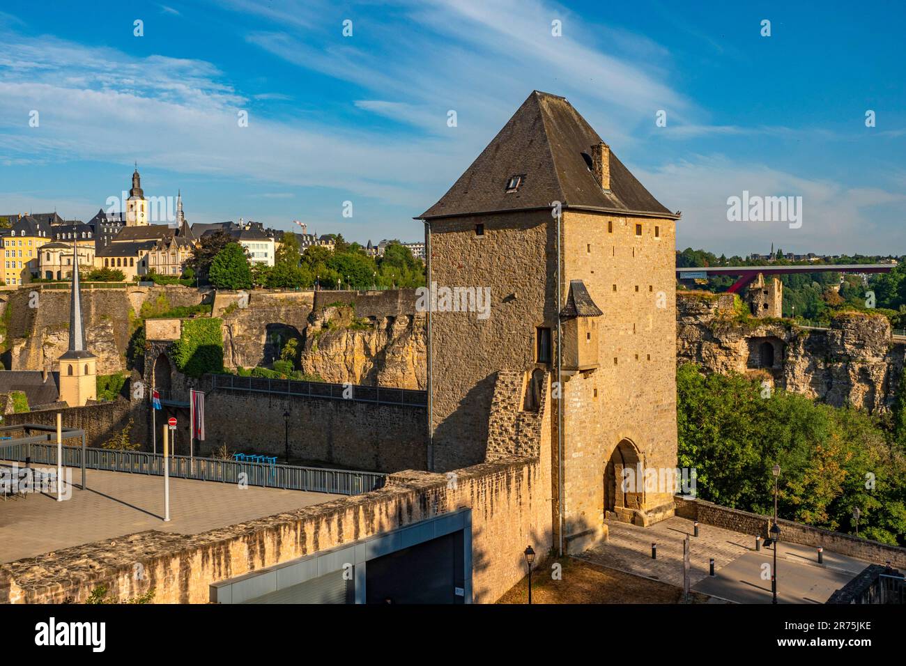 Plateau du rham luxembourg city hi-res stock photography and images - Alamy