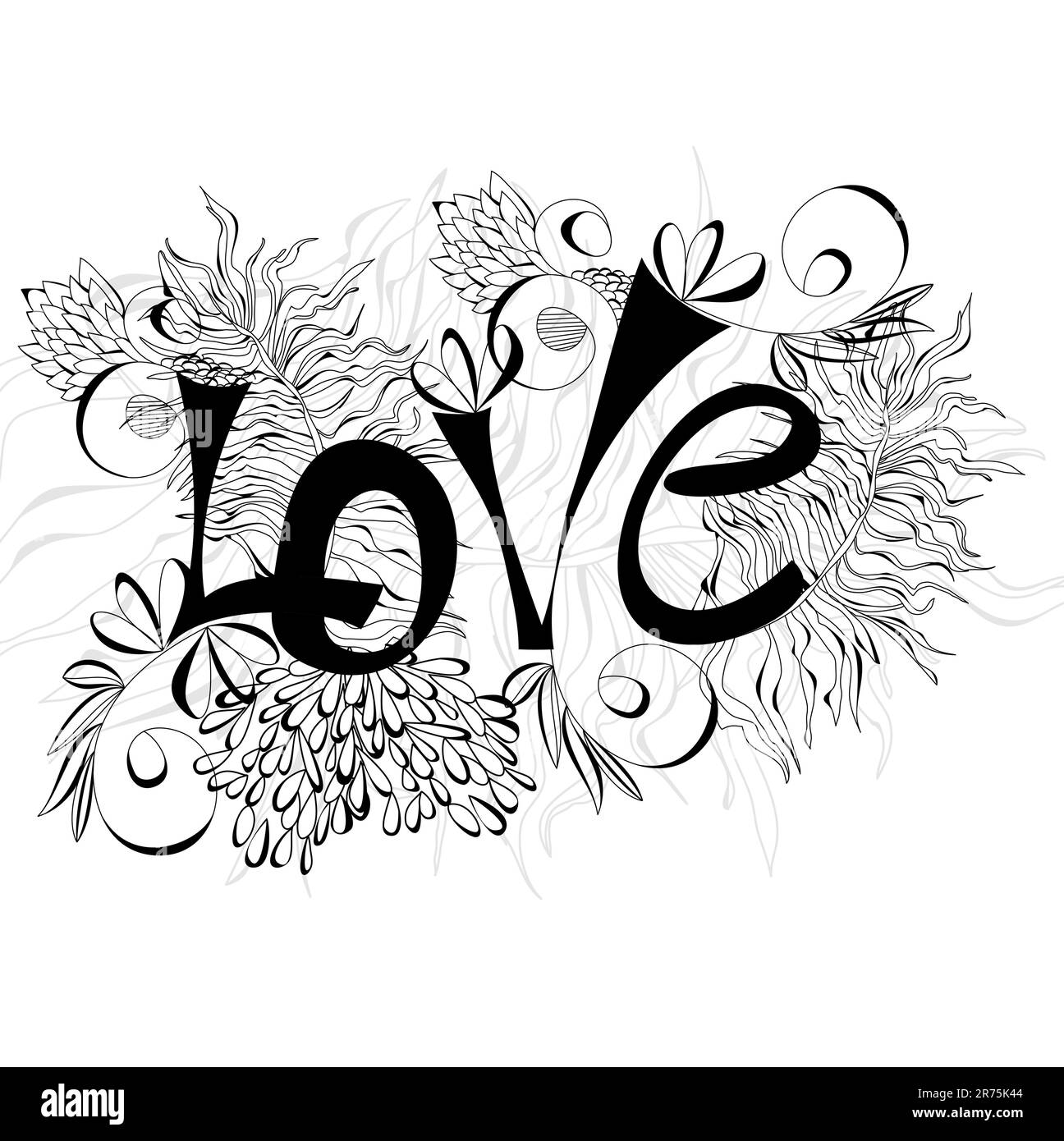 Love letter image Black and White Stock Photos & Images - Alamy