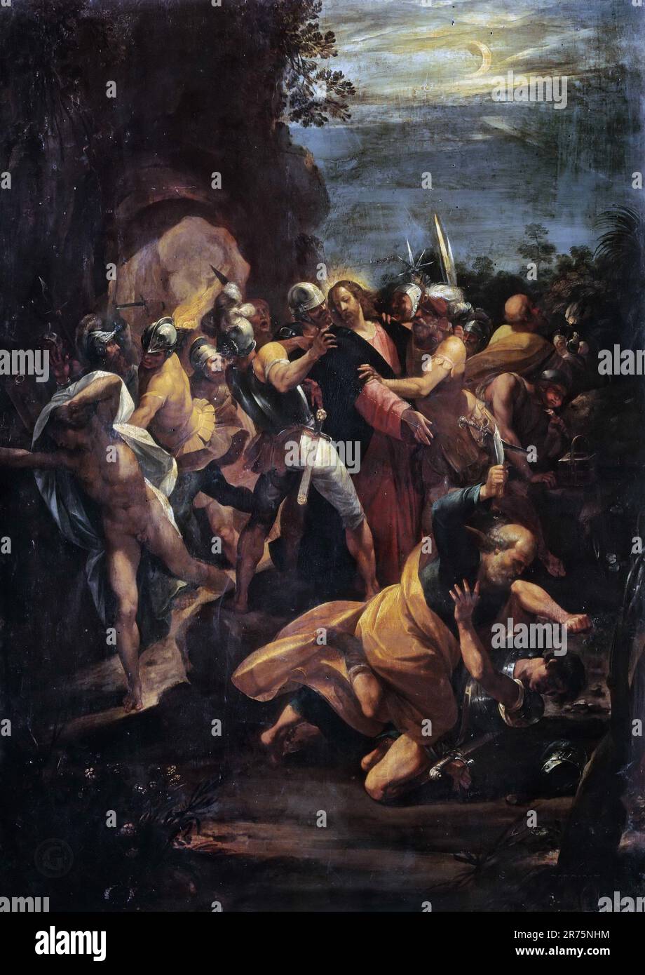 The Betrayal Of Christ Giuseppe Cesari (1568-1640) Stock Photo