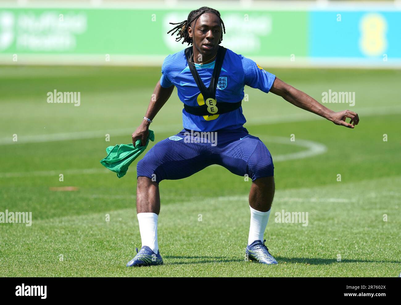England's Eberechi Eze during a training session at St. George's Park,  Burton-On-Trent. Picture date: Tuesday June 13, 2023 Stock Photo - Alamy