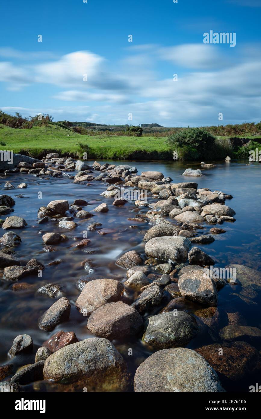 Water flowing over granite rocks hi-res stock photography and images ...
