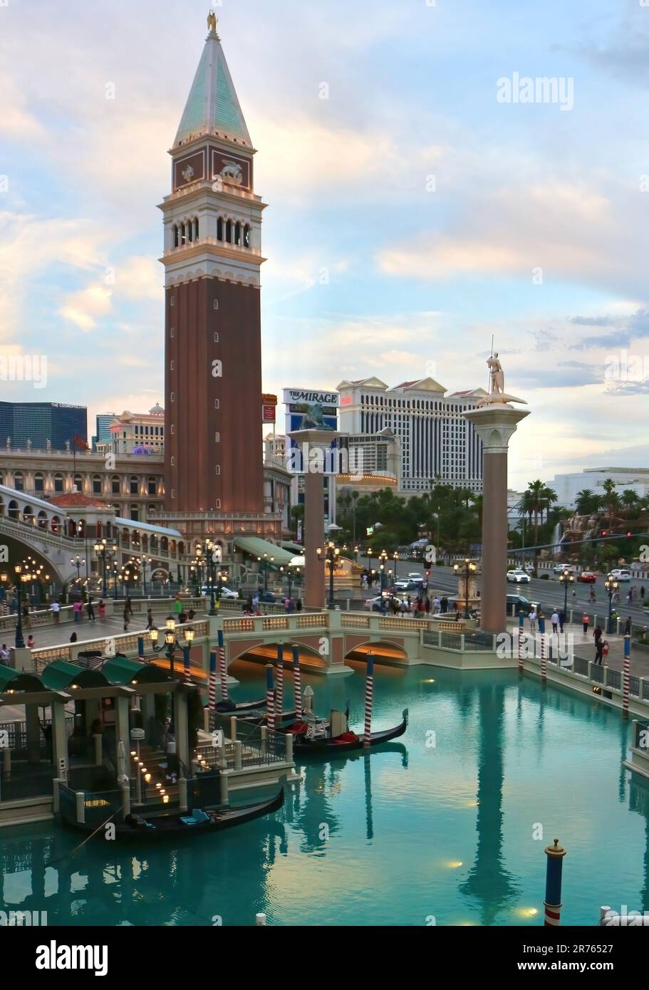 The Venetian - Grand Canal and St. Mark's Campanile replica photo 1