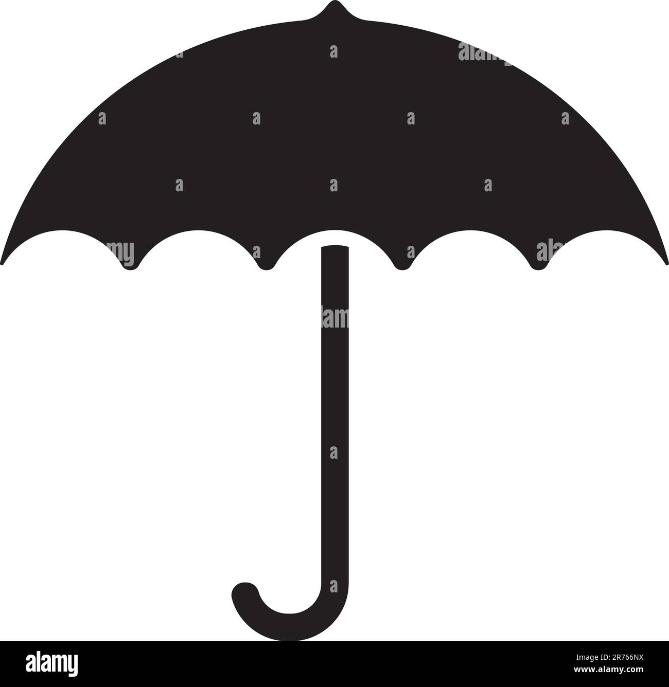 Cartoon umbrella Black and White Stock Photos & Images Alamy