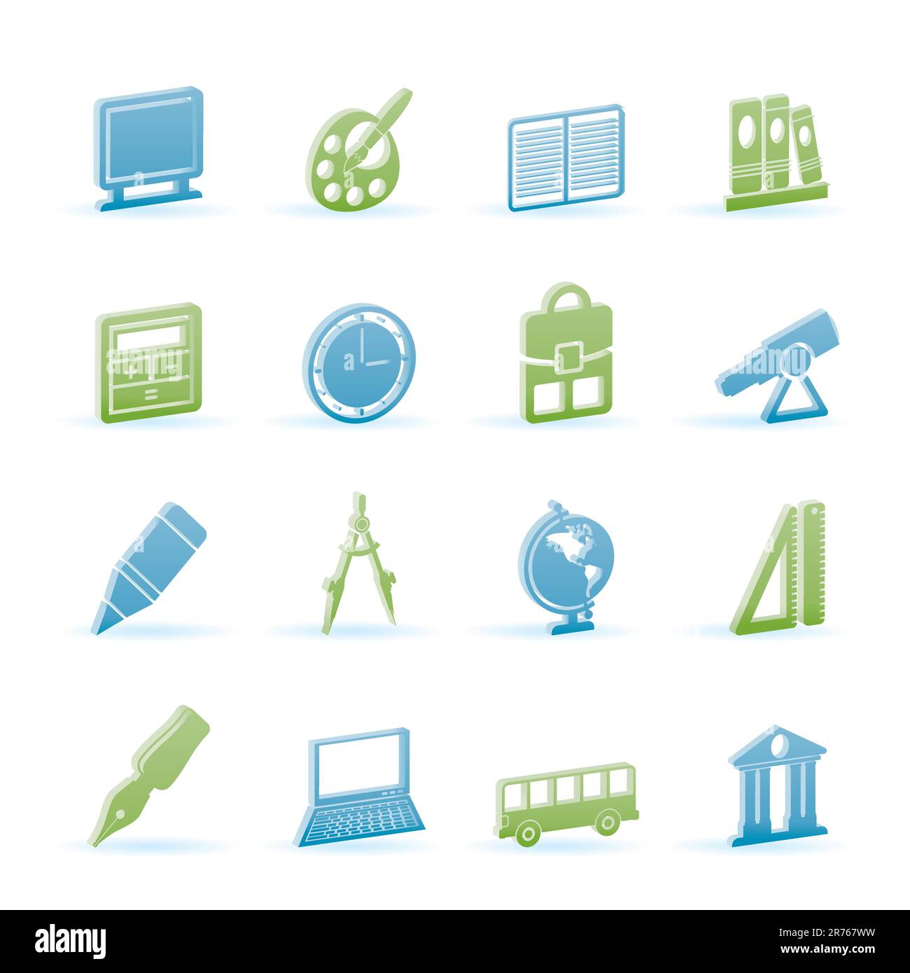 Education computer technology school Stock Vector Images - Alamy