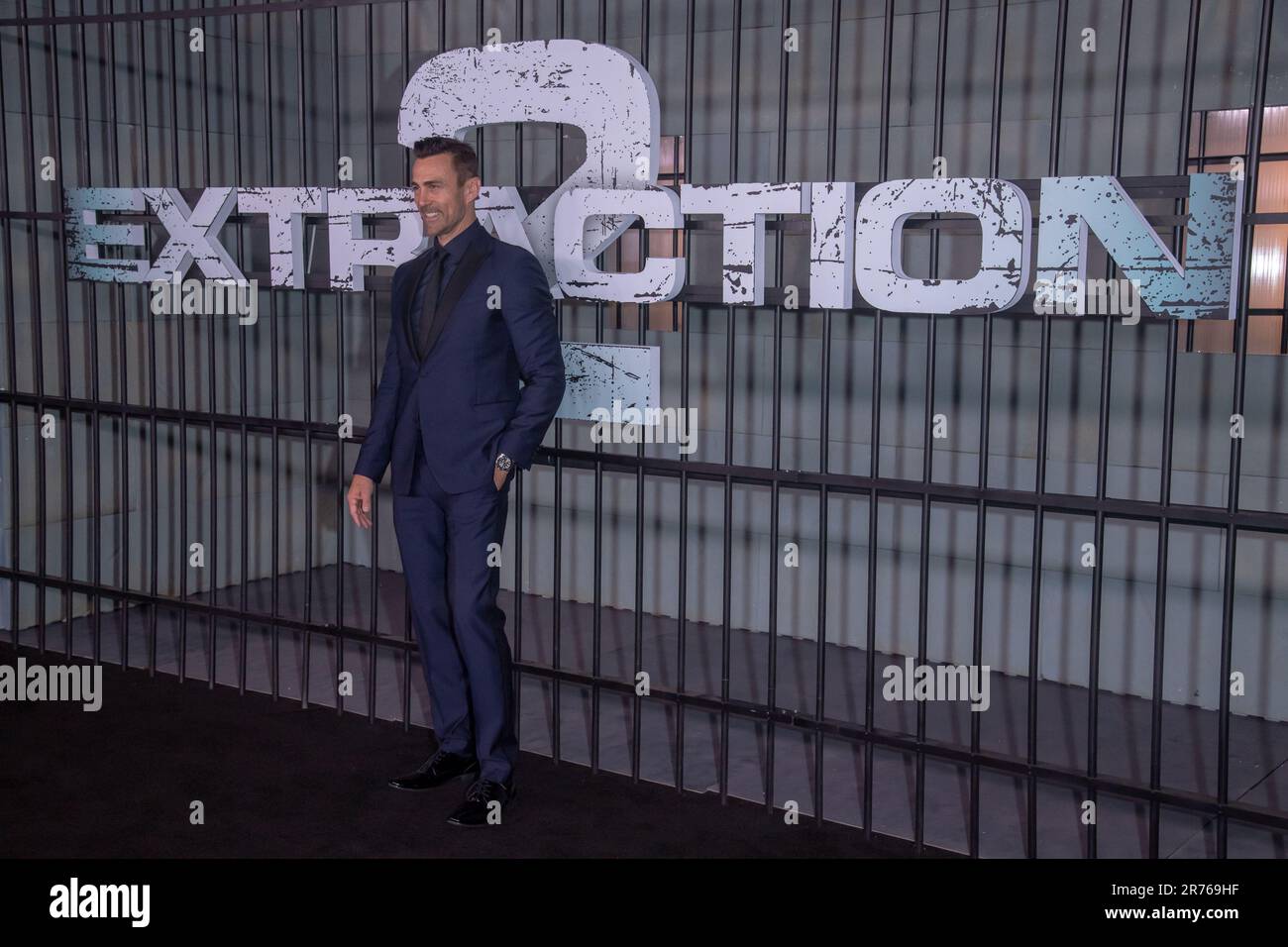 New York, New York, USA. 12th June, 2023. (NEW) Netflix's &quot;Extraction 2&quot; New York Premiere. June 12, 2023, New York, New York, USA: Daniel Bernhardt attends the Netflix's &quot;Extraction 2&quot; New York premiere at Jazz at Lincoln Center on June 12, 2023 in New York City. (Credit Image: © M10s/TheNEWS2 via ZUMA Press Wire) EDITORIAL USAGE ONLY! Not for Commercial USAGE! Stock Photo