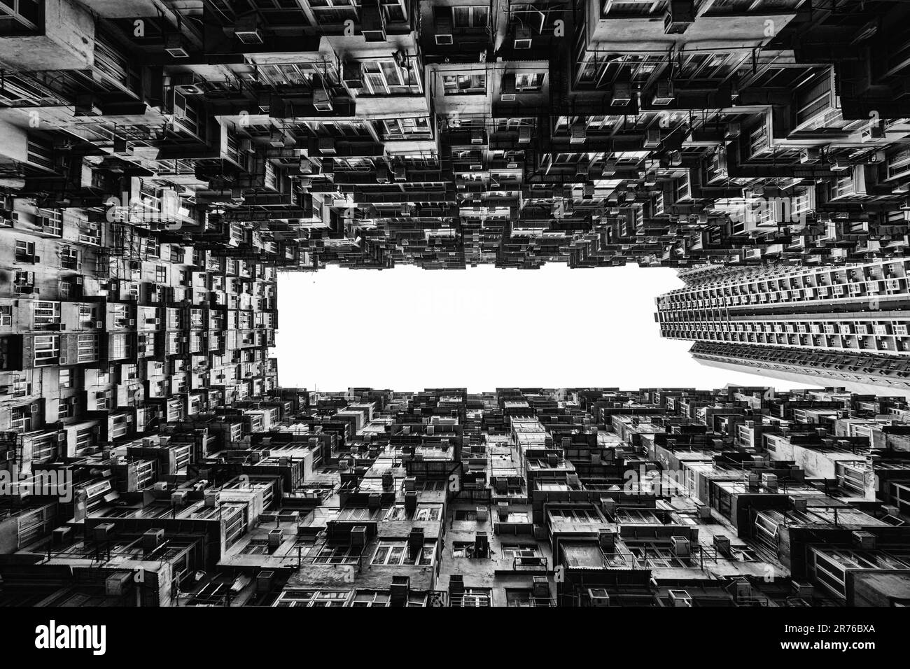 monster-house-hong-kong-black-and-white-stock-photos-images-alamy