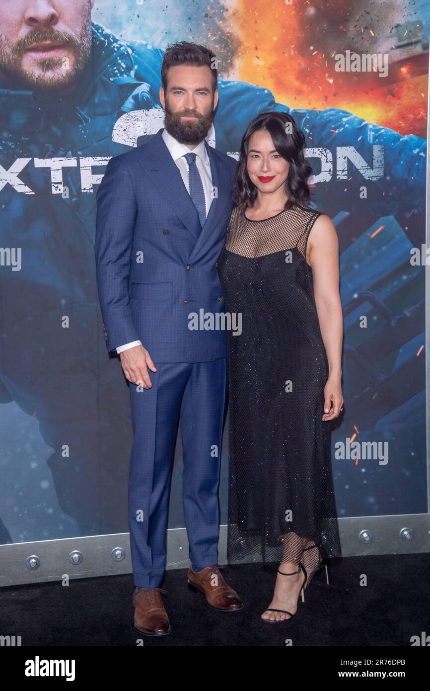 New York, United States. 12th June, 2023. Sam Hargrave and Rachel