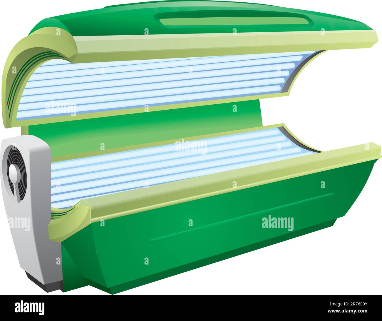 Tanning bed or solarium. Also available as a vector Stock Vector Image
