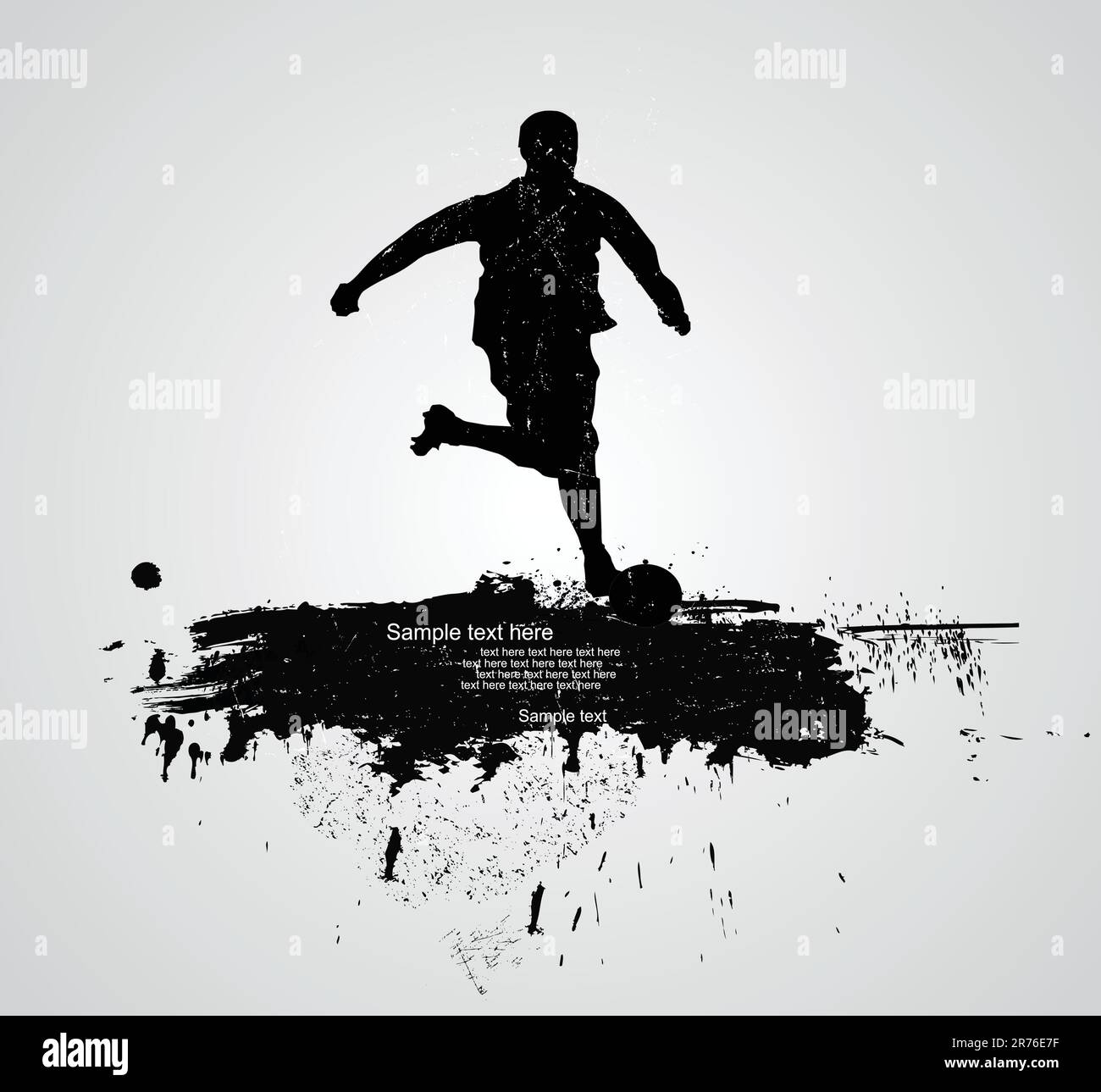 soccer player vector Stock Vector Image & Art - Alamy