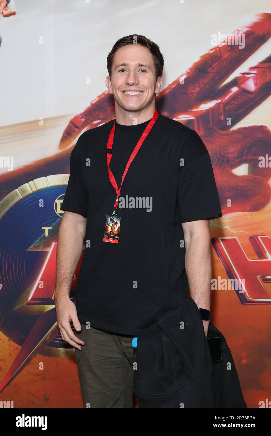 June 13, 2023 COOPER JOHNS attends the Sydney Premiere of 'The Flash