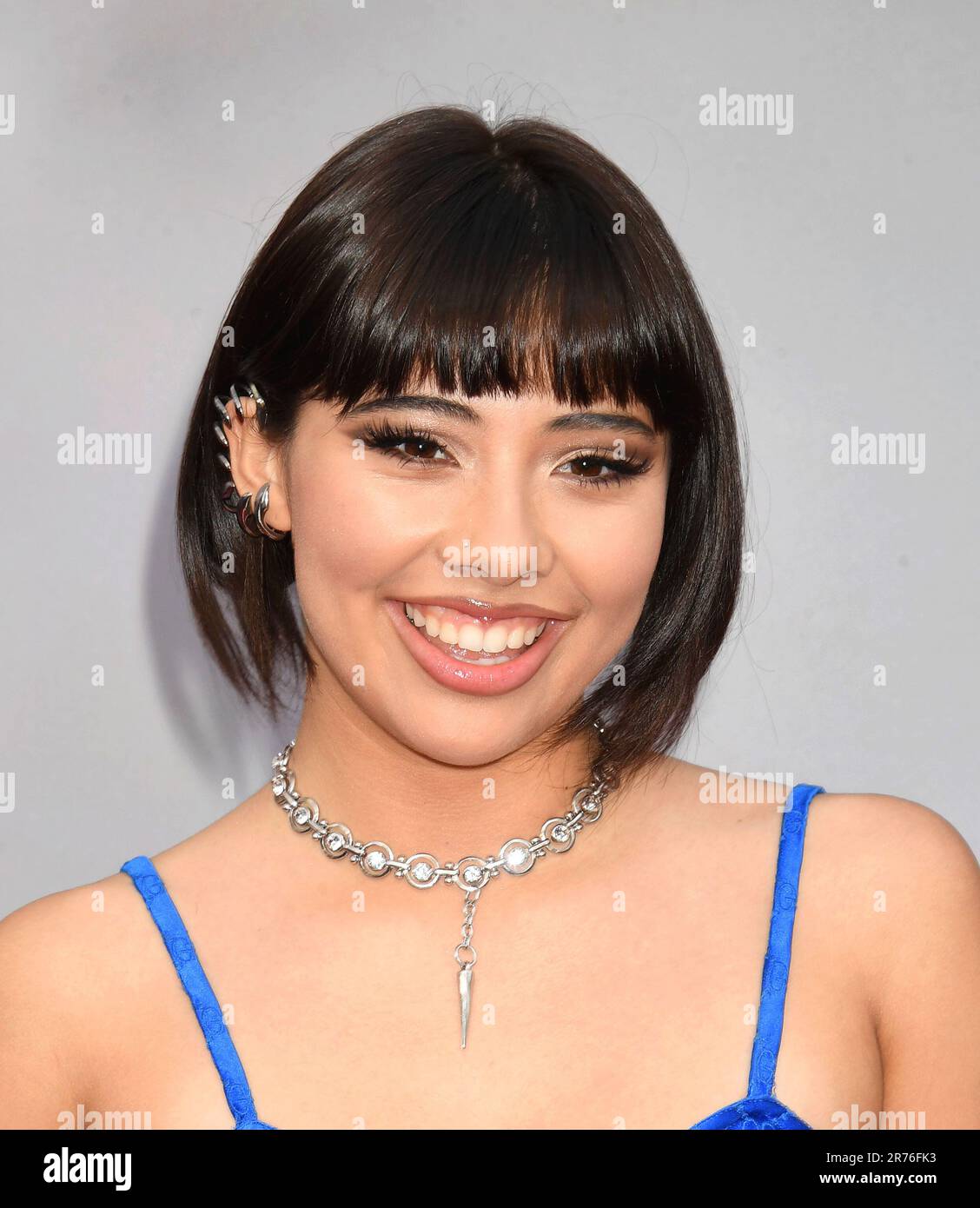 Hollywood, California, USA. 12th June, 2023. Xochitl Gomez attends the Los Angeles premiere of Warner Bros. 'The Flash' at Ovation Hollywood on June 12, 2023 in Hollywood, California. Credit: Jeffrey Mayer/Jtm Photos/Media Punch/Alamy Live News Stock Photo