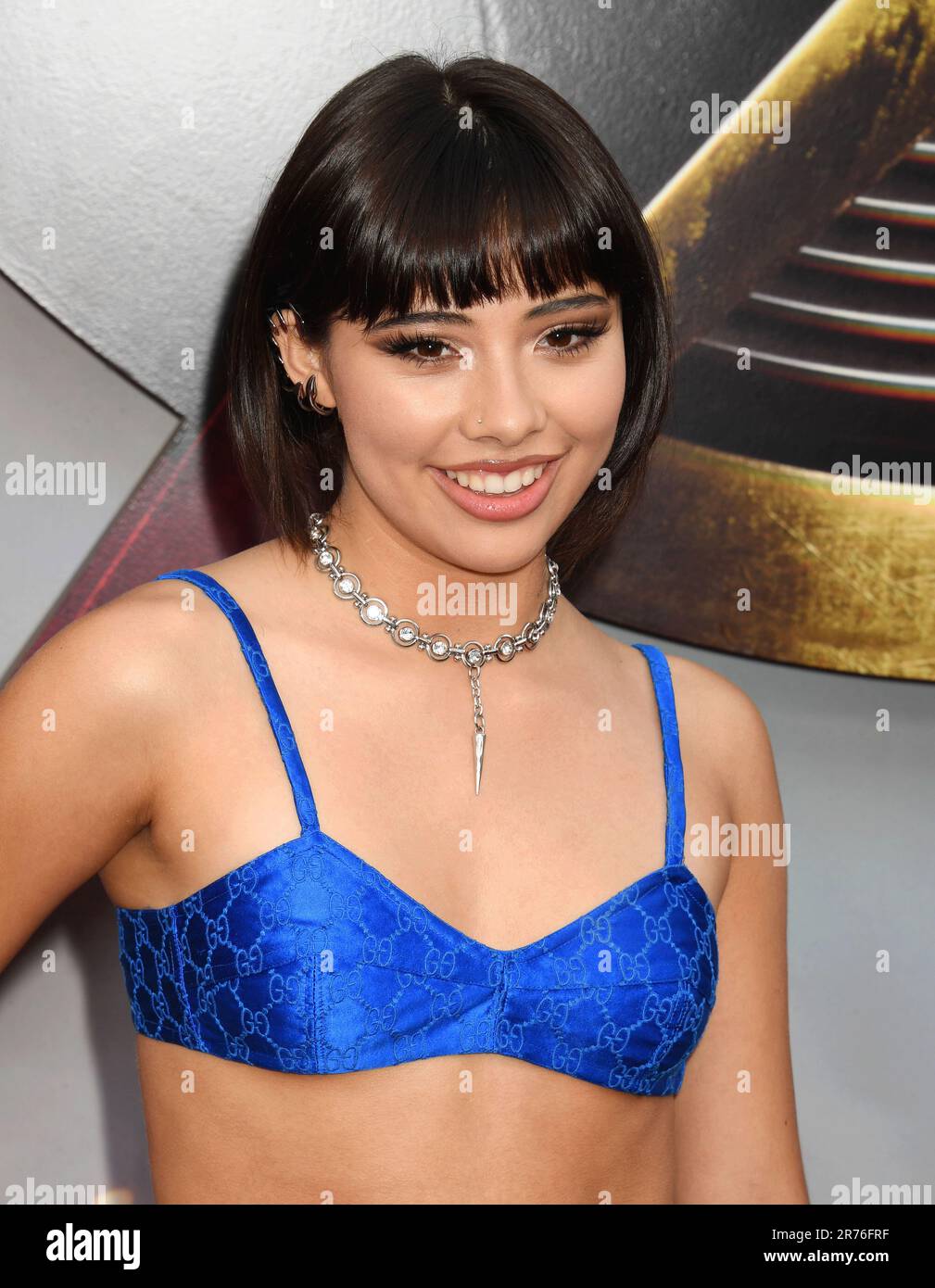 Hollywood, California, USA. 12th June, 2023. Xochitl Gomez attends the Los Angeles premiere of Warner Bros. 'The Flash' at Ovation Hollywood on June 12, 2023 in Hollywood, California. Credit: Jeffrey Mayer/Jtm Photos/Media Punch/Alamy Live News Stock Photo