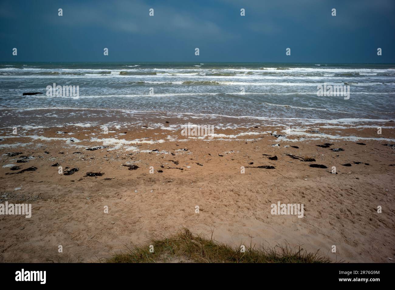 Omaha Beach Normandy France June 2023 Omaha Beach was one of five beach