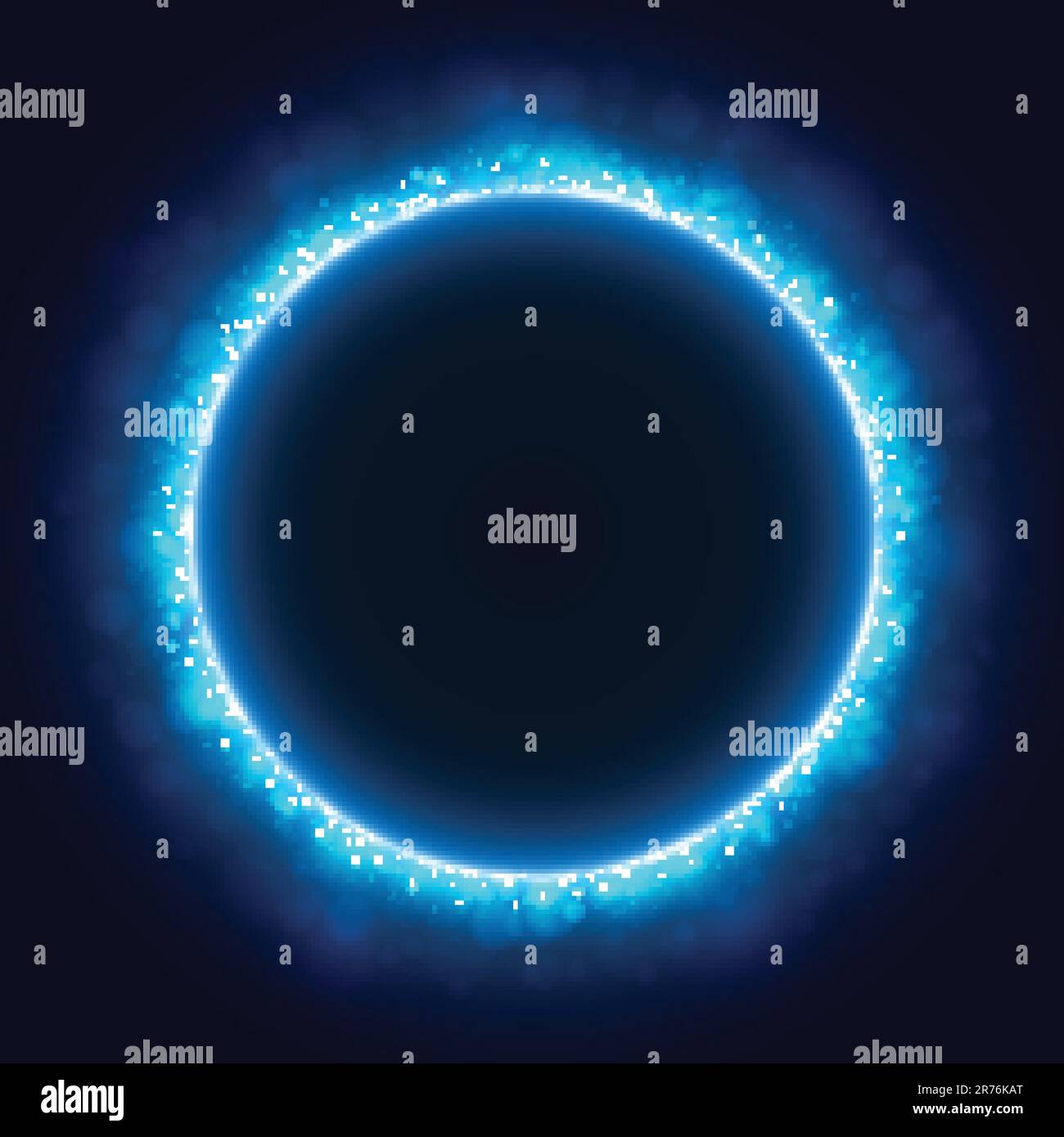 Space background with blue light Stock Vector Image & Art - Alamy