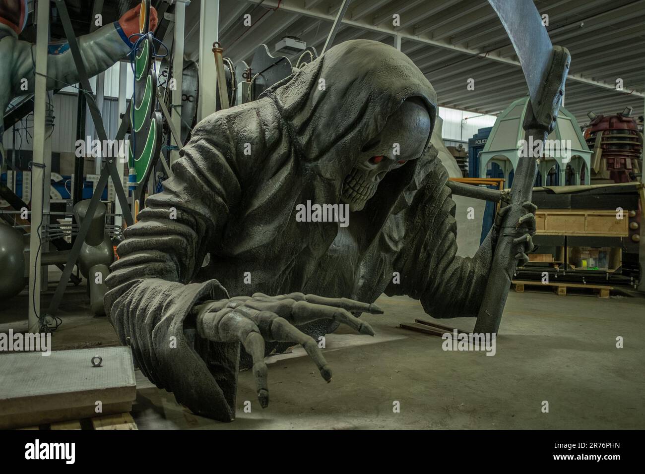 Blackpool Lightworks Illuminations Depot - Stock Image