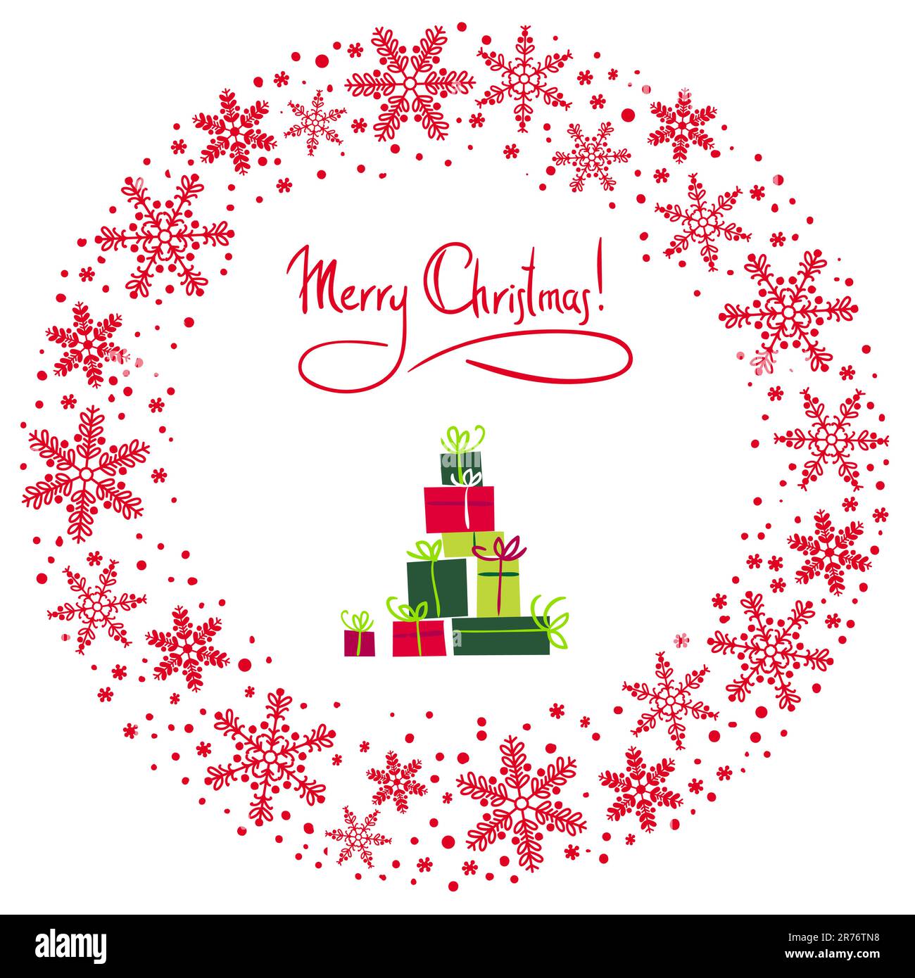 Christmas tree garnish Stock Vector Images - Alamy
