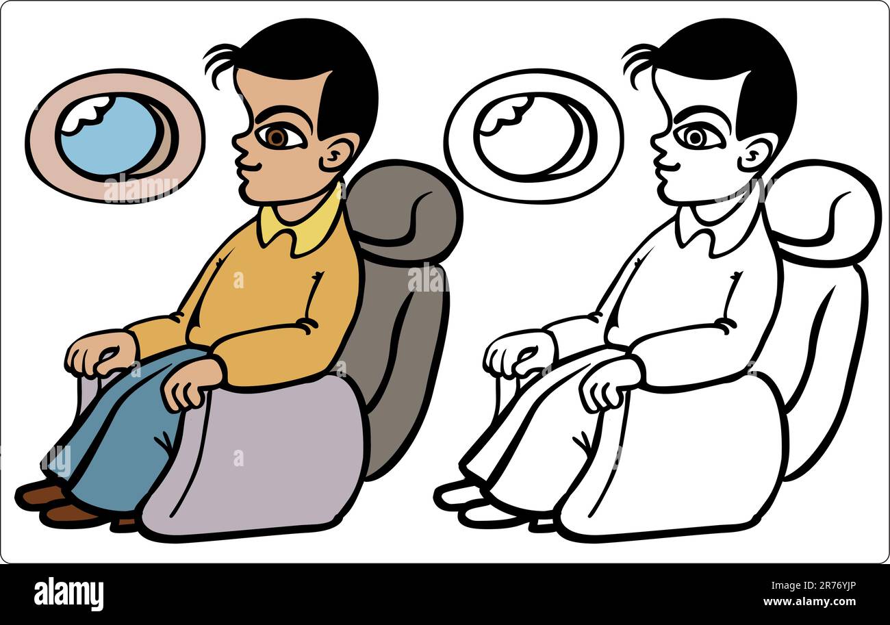 Passenger comfort Stock Vector Images - Alamy