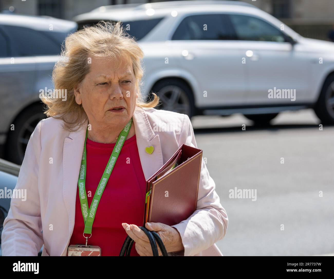 London, UK. 13th June, 2023. Ministers at the Cabinet office Whitehall London Jane Scott, Baroness Scott of Bybrook, Faith and communities minister, Credit: Ian Davidson/Alamy Live News Stock Photo
