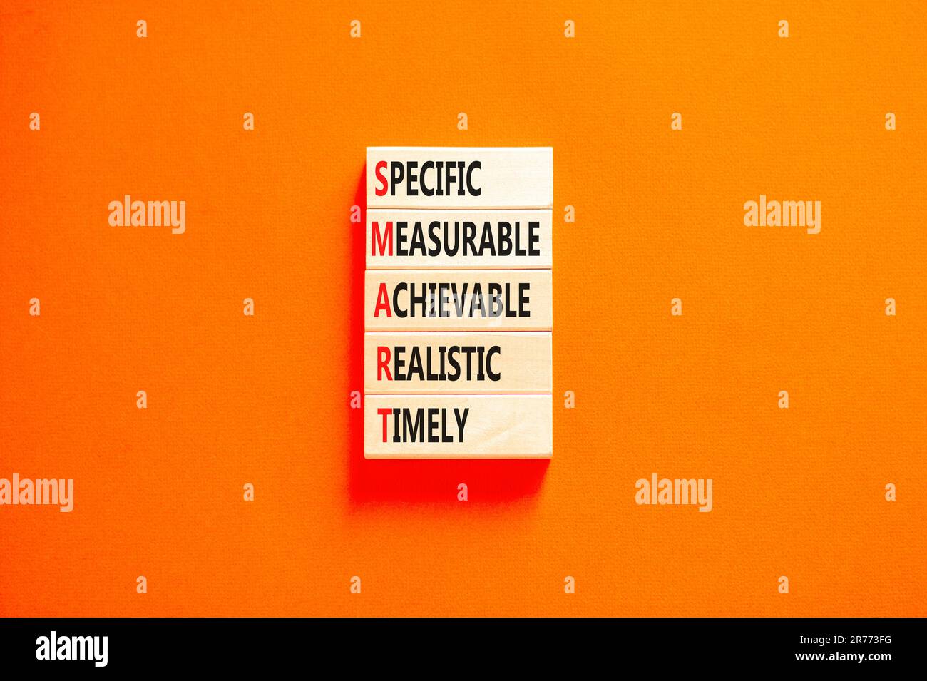 SMART symbol. Concept words SMART specific measurable achievable ...