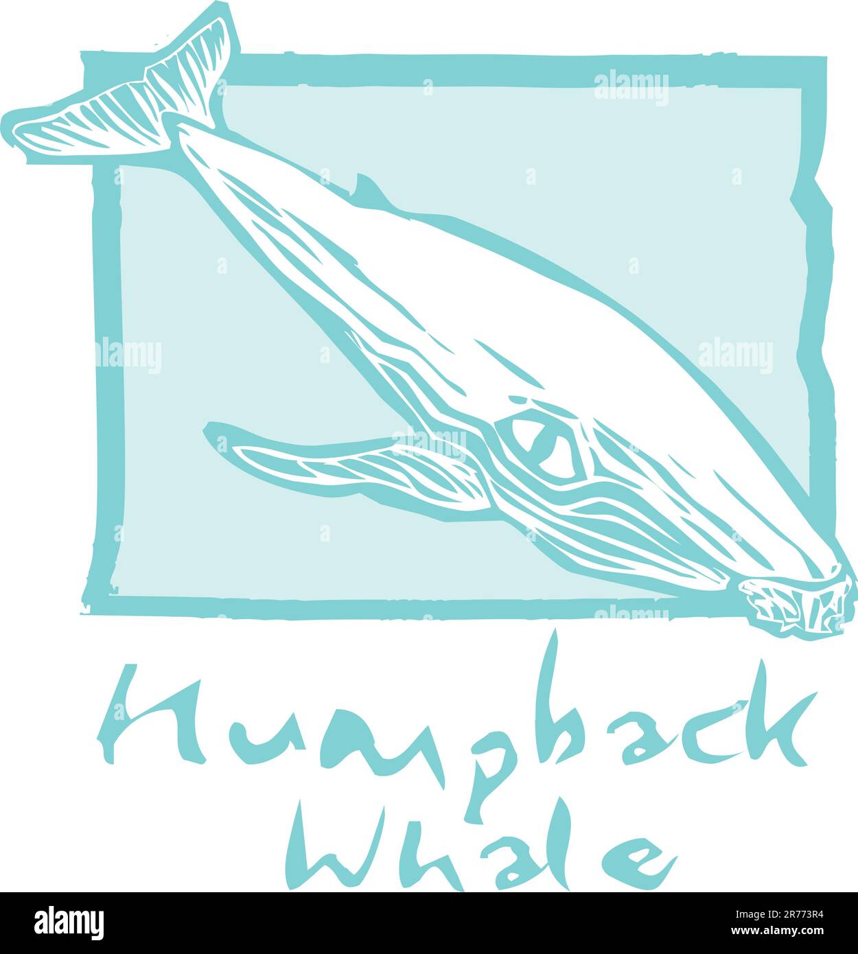 Vintage whale illustration Stock Vector Images - Alamy
