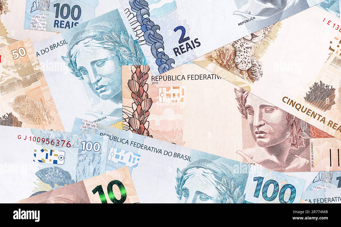 Details real banknote brazil hi-res stock photography and images - Alamy