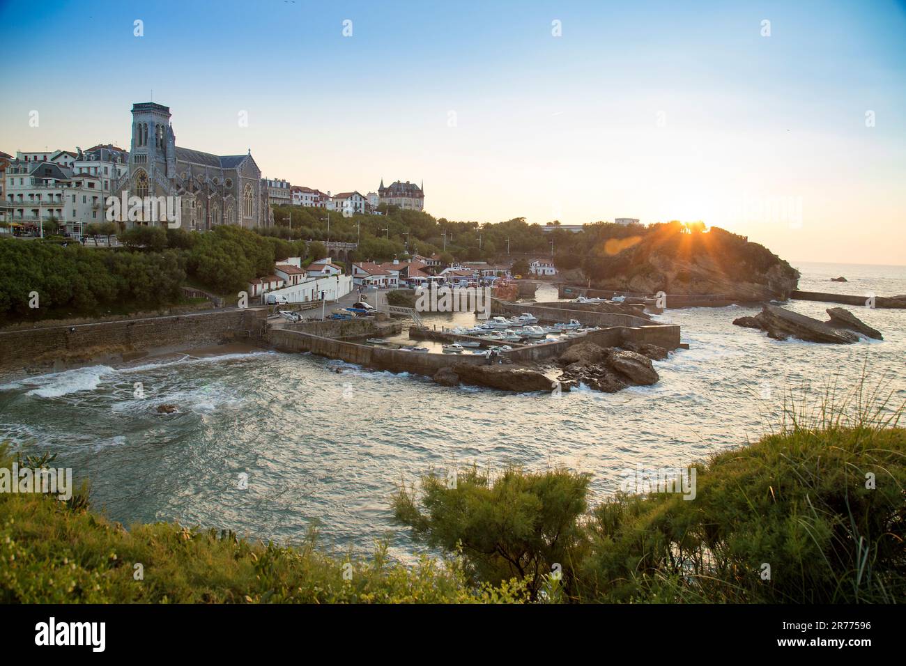 Biarritz, France. Stock Photo