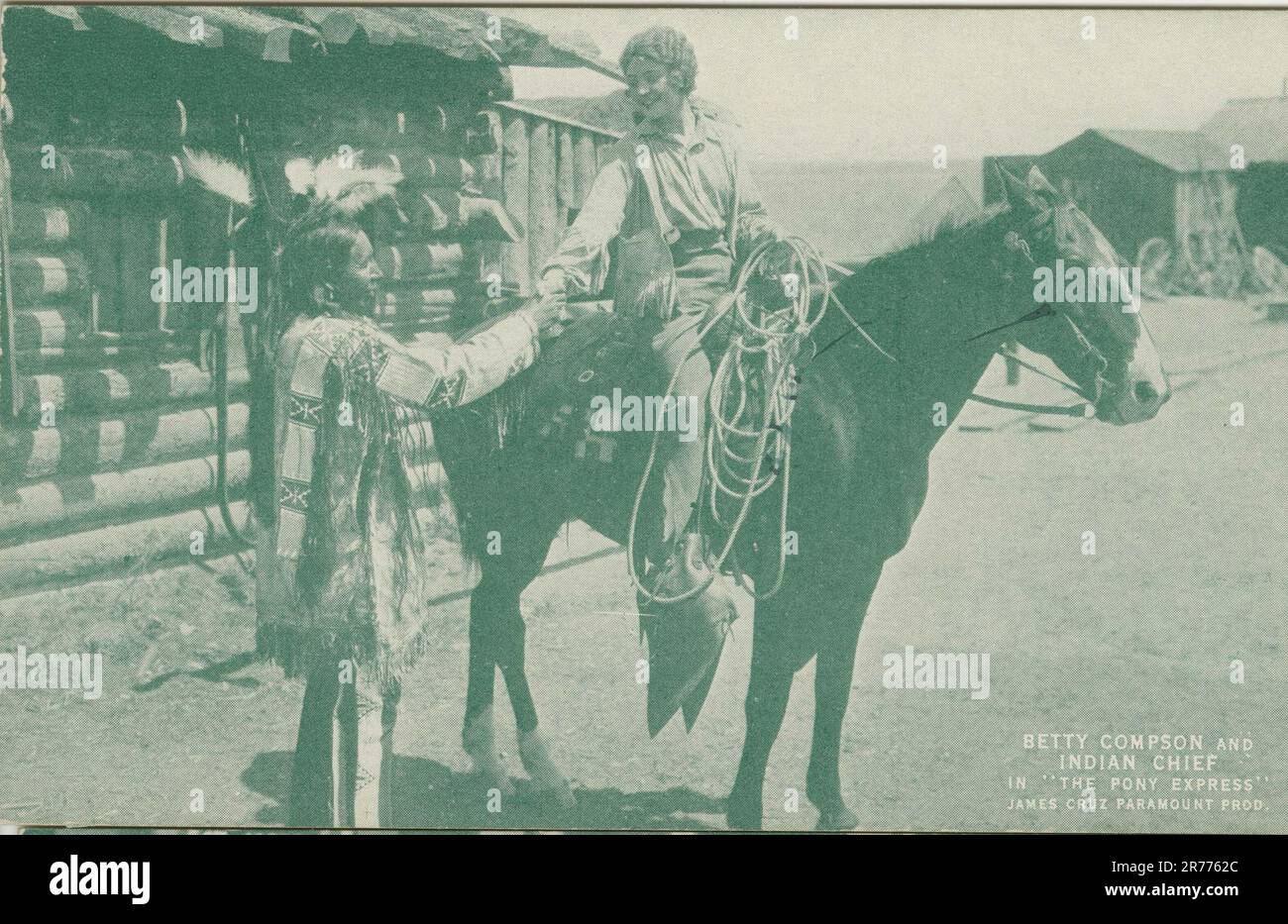 Exhibit Supply Company Picture Post Card, Scene from 