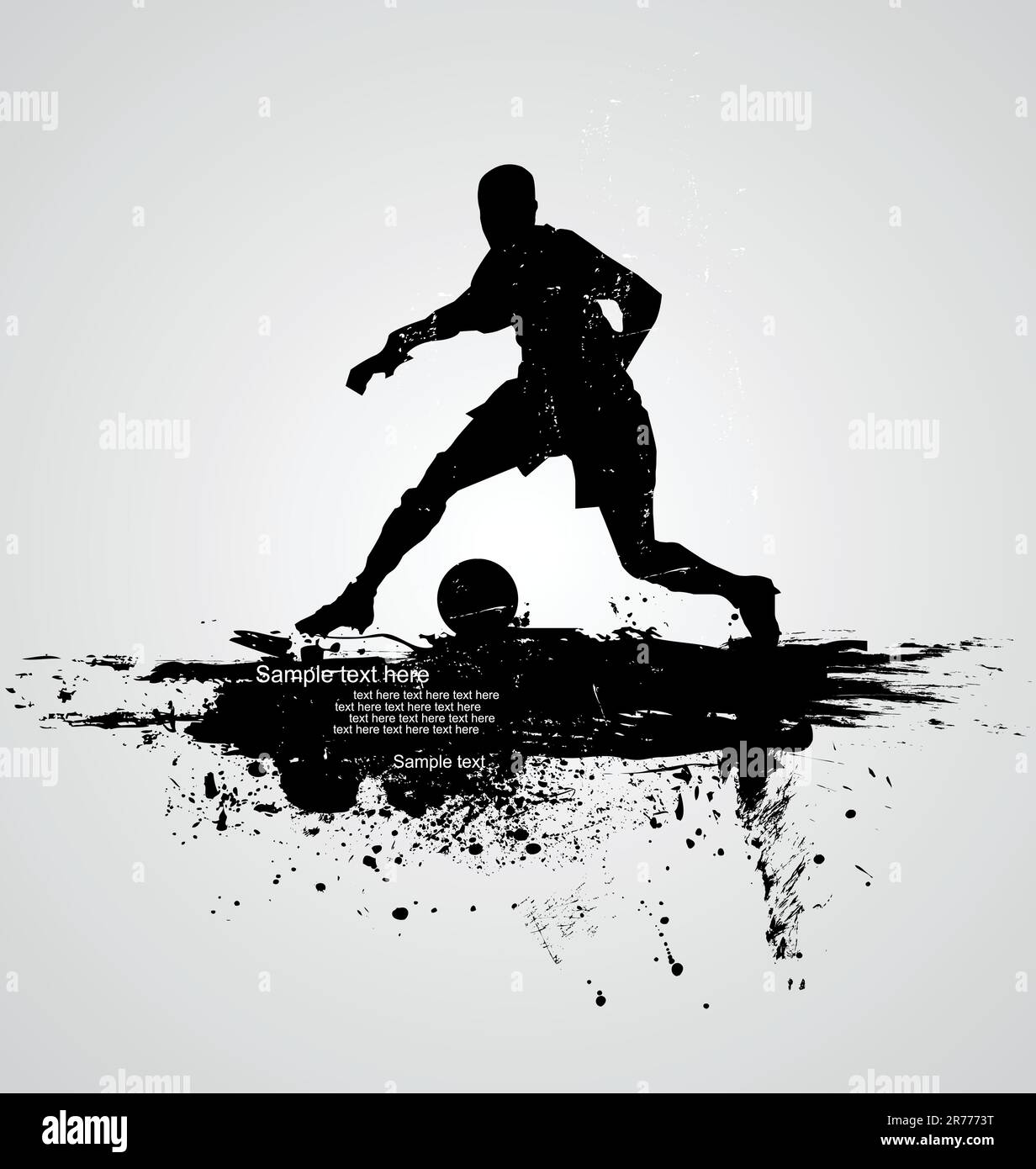 soccer player vector Stock Vector Image & Art - Alamy