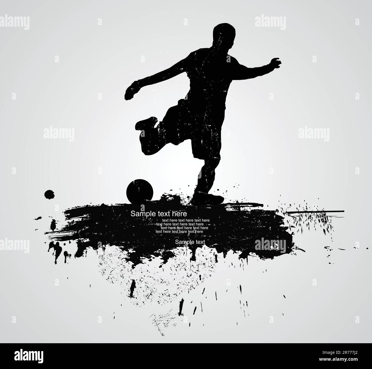 soccer player vector Stock Vector Image & Art - Alamy