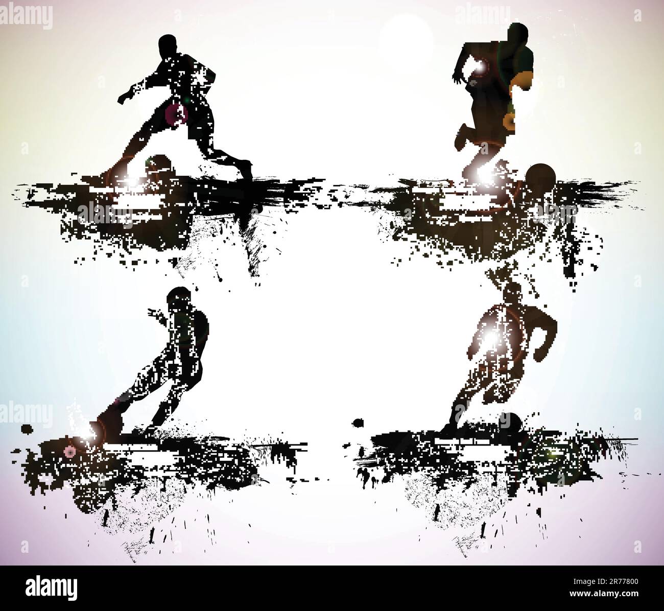 soccer player vector Stock Vector Image & Art - Alamy