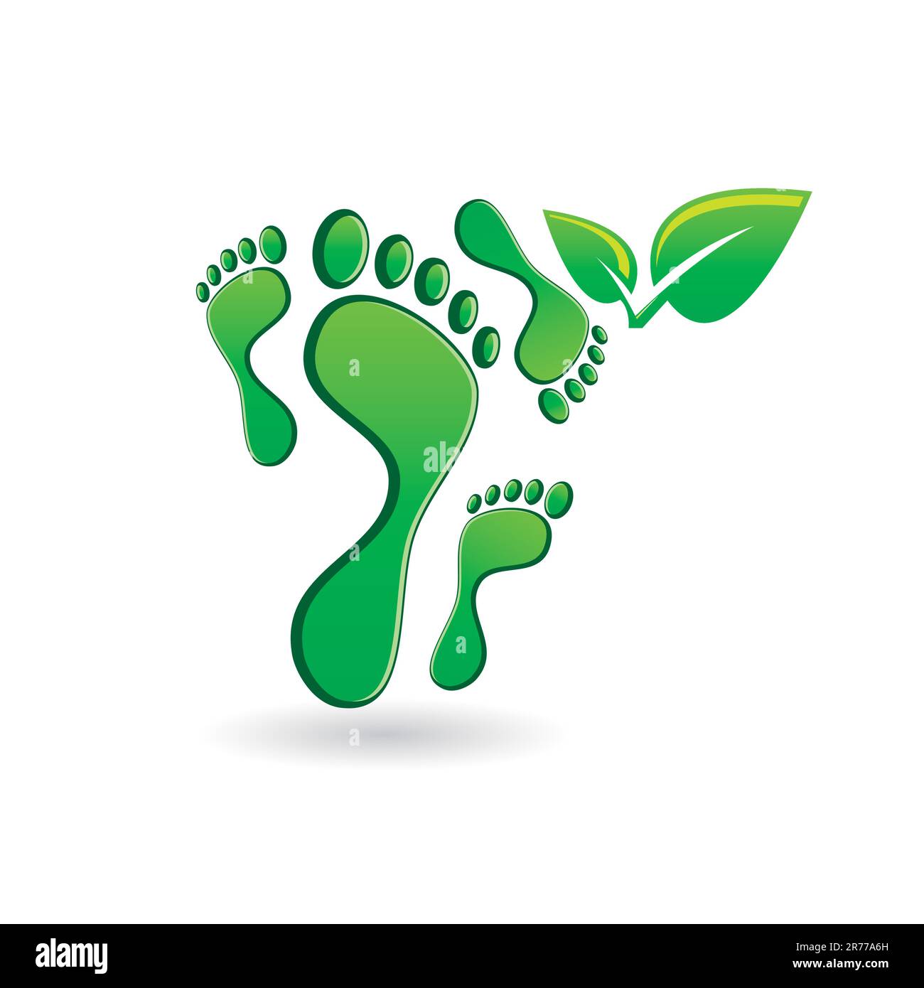 Global footprint Stock Vector Images - Alamy