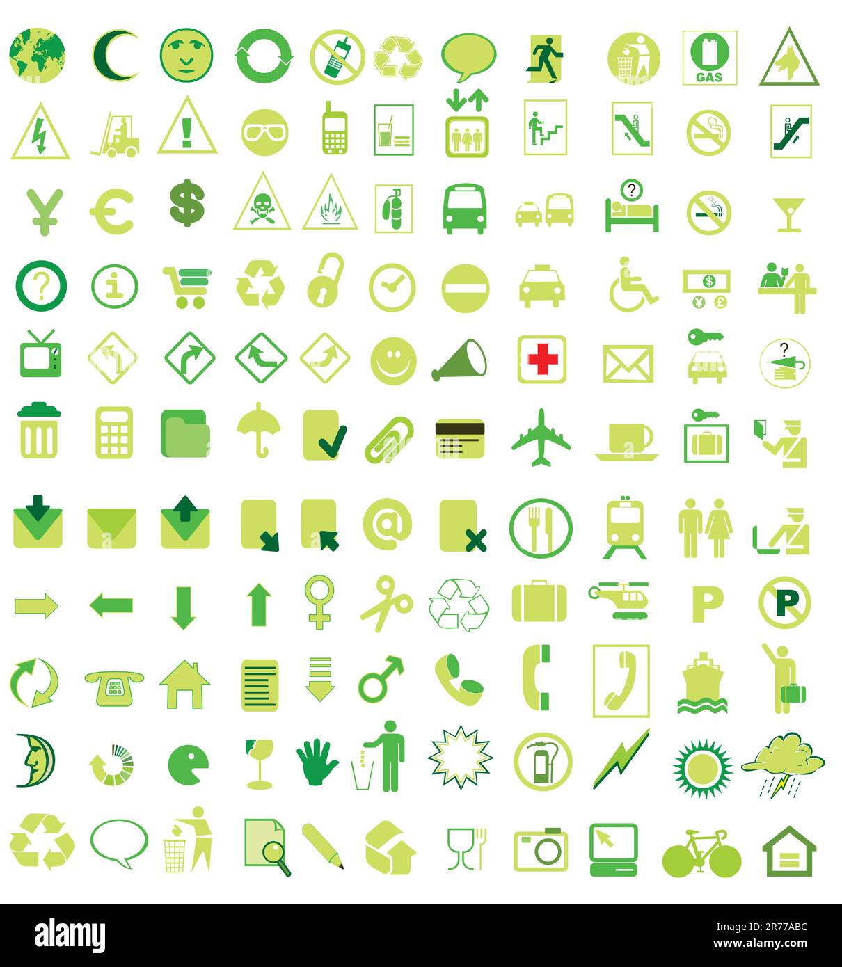vector icon set Stock Vector Image & Art - Alamy