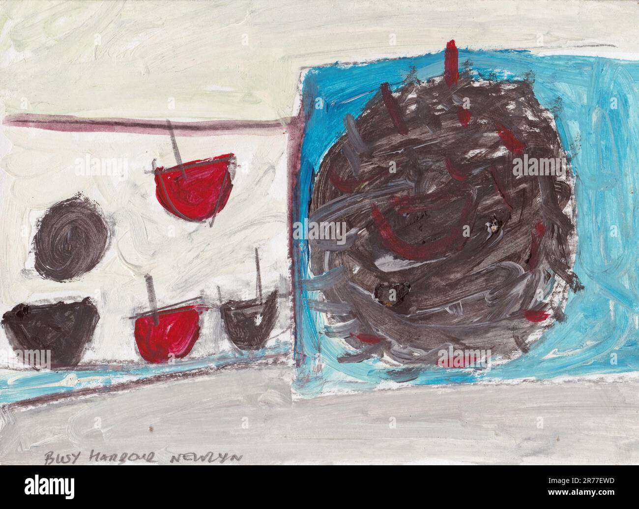 Onslow Sykes 1953-2017 Newlyn Cornwall England UK Stock Photo