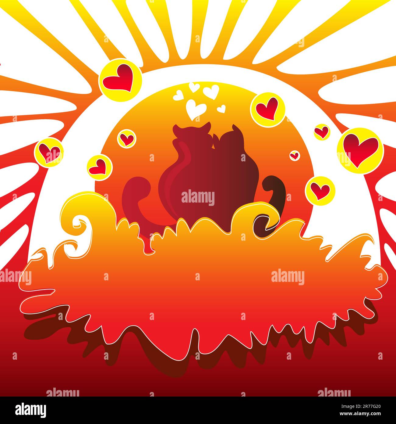 Layers of the sun Stock Vector Images - Alamy