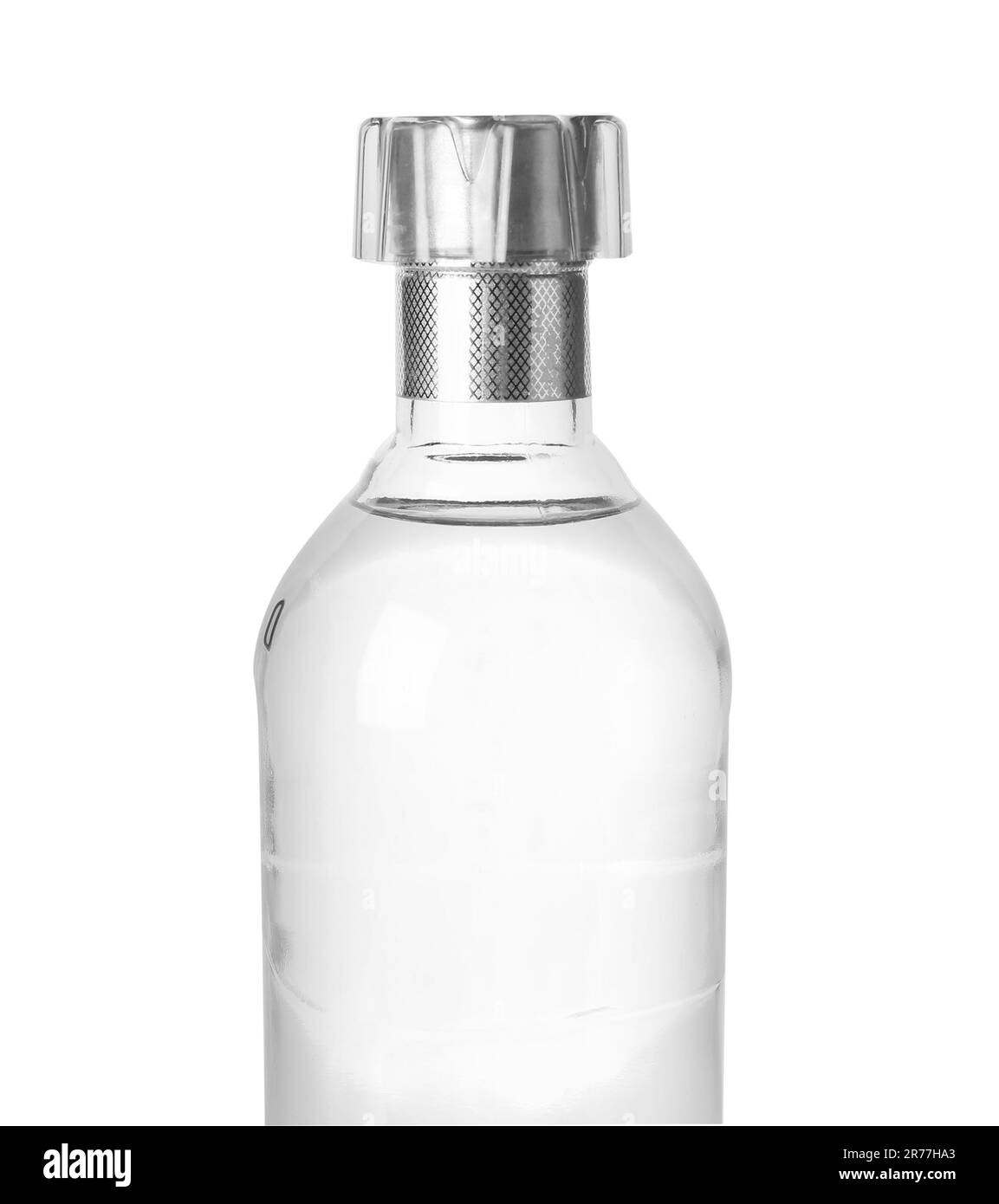 Bottle of vodka isolated on white background Stock Photo - Alamy