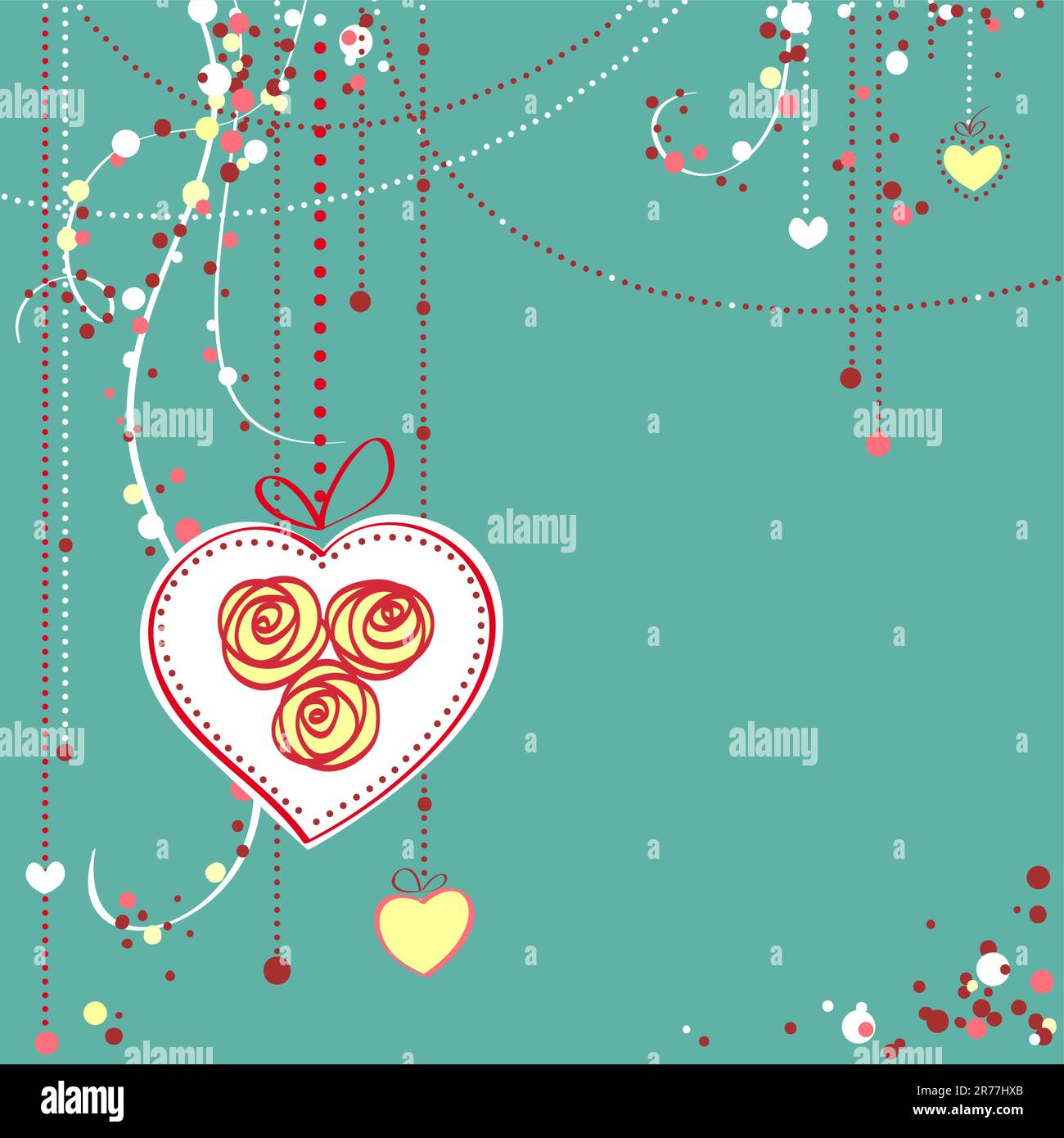Valentine's day background Stock Vector Image & Art - Alamy