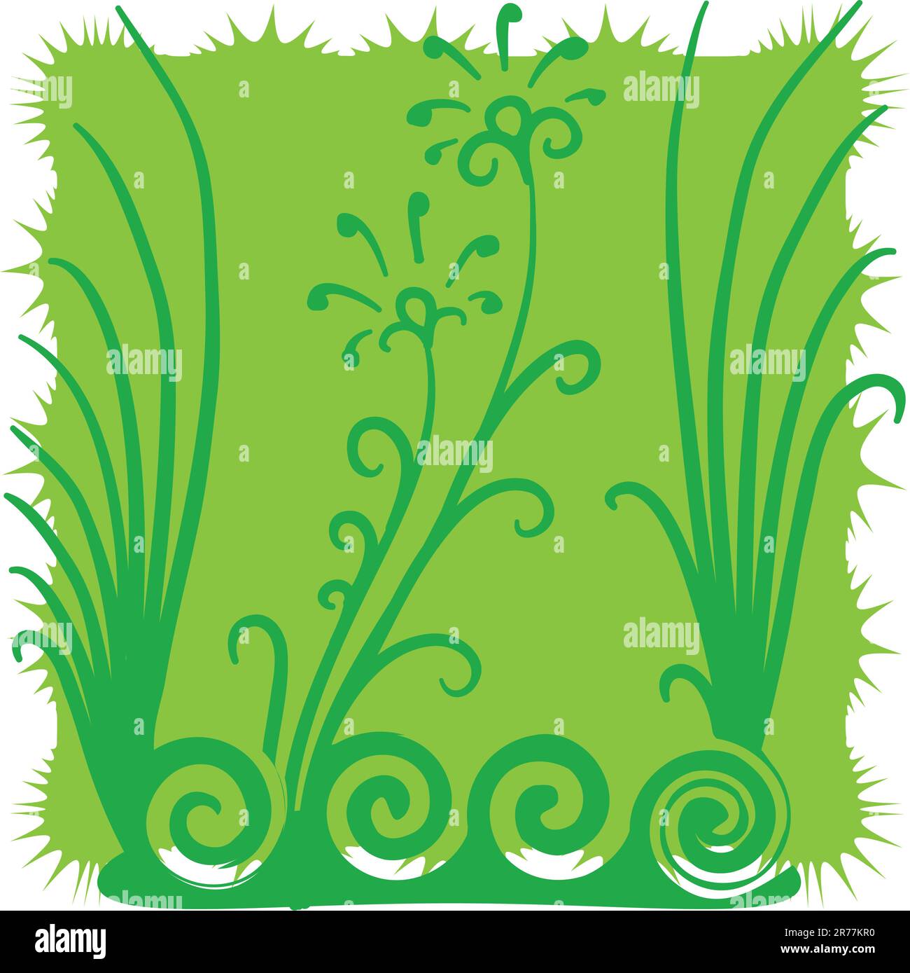 Flower extreme detail Stock Vector Images - Alamy