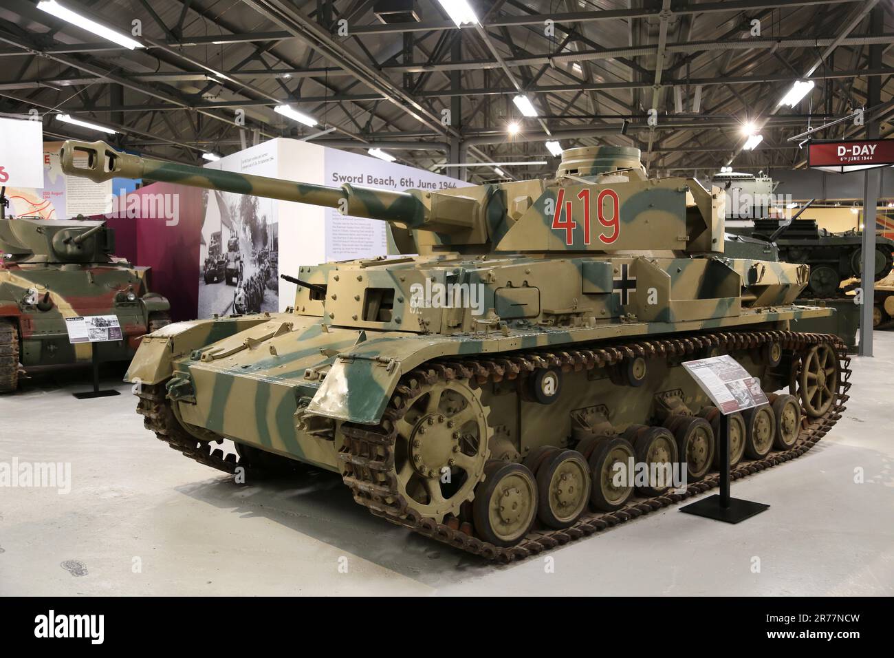 WW2 German Panzer IV Ausf D The Tank Museum Bovington Camp 