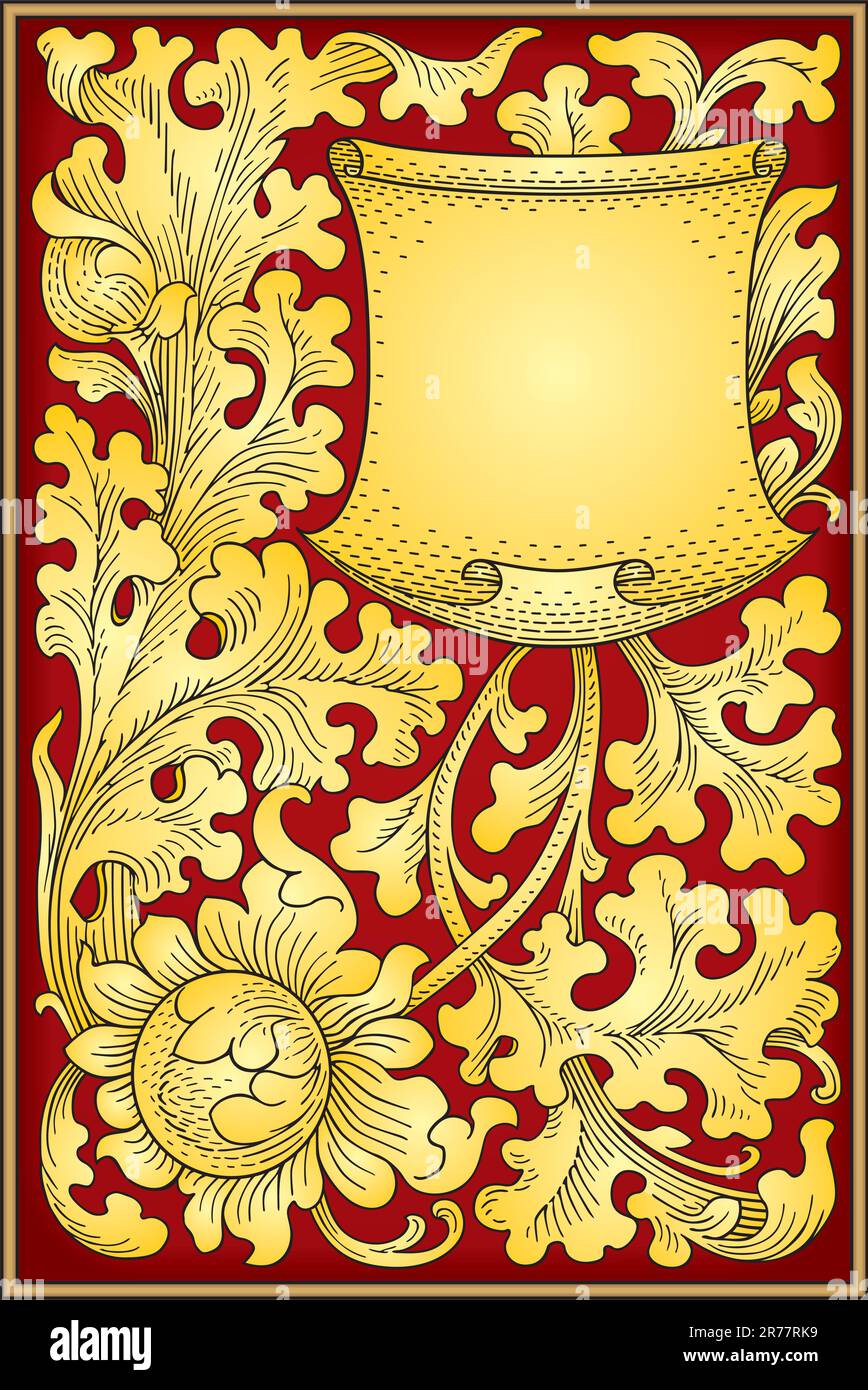 Vintage Ornament vector Stock Vector Image & Art - Alamy